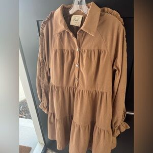 Fantastic Fawn taupe dress